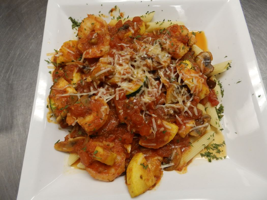 Charlmont Restaurant's shrimp penne